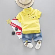 Boys Baby Clothing Cotton Summer Clothes Sets For Boy 2019