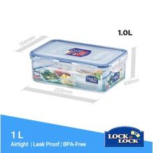 LocknLock  Airtight Lunch Box / Bento Box With Divider 1L Microwave Safe