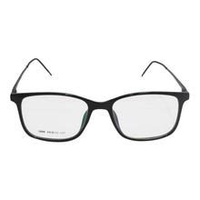 Black Framed Rectangular Shaped Unisex Eyeglasses Frame