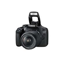 Canon EOS 2000D DSLR Camera and EF-S 18-55 mm f/3.5-5.6 IS II Lens, Black