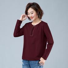 Women's casual tops_2019 Korean middle-aged mother's