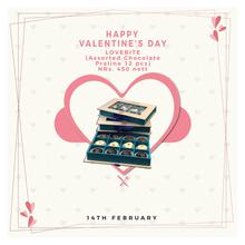 Lovebite Valentine’s Day Chocolates - 12pcs