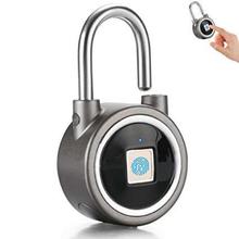 FINGERPRINT BLUETOOTH SMART LOCK (GREY)