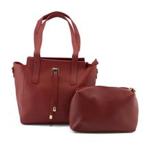 Red 2 In 1 Handbag For Women