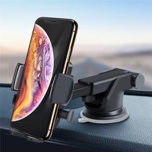 Universal Cell Phone Holder For Car, Car Phone Holder Mount For Dashboard Windshield Long Arm Strong Suction Cell Phone Car Mount