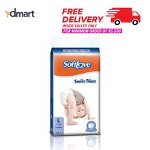 Soft Love Smart Pants Diapers - Large / 9 - 14 Kg - 56 Pieces