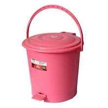 Pink Plastic Pedal Dustbin