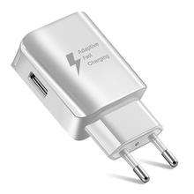 Quick Charger 2.0 For Samsung galaxy S6 Fast USB Charger 5V/2A 9V/1.67A Wall Adapter EU US Plug For Samsung Huawei LG XIAOMI