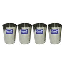 Everest Stainless Steel Pepsi Glass - 300ml - Set Of 4