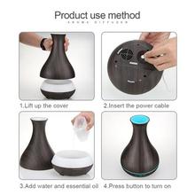 Ultrasonic humidifier_550ml aromatherapy essential oil