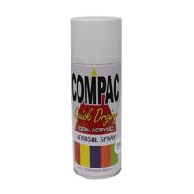 Compac Quick Drying Acrylic Aerosol Spray - White