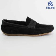 8900 Casual Suede Loafer For Men- Black