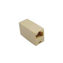 RJ45 Ethernet cable connector, F-to-F type, Almond color