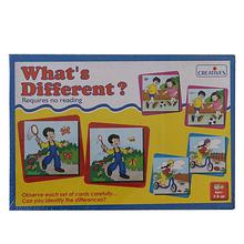 Creative Educational Aids What's Different Puzzle Game - Multicolored