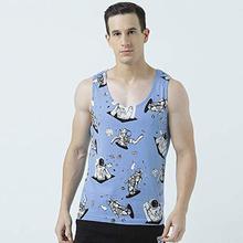 Huetrap Mens The Space – Graphic Sleeveless Tee