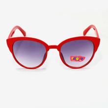 Red Round Shaped Sunglasses For Kids