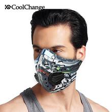 CoolChange Cycling Mask With Filter 9 Colors Half Face