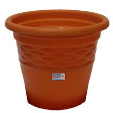 Bagmati Orange 12" Flower Pot / Gamala