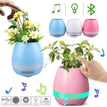 Xayira Music Flowerpot,Smart Plant pots,Touch Music Plant