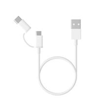 XIAOMI  Mi 2-in-1 USB Cable 100cm(Micro USB to Type C)- White