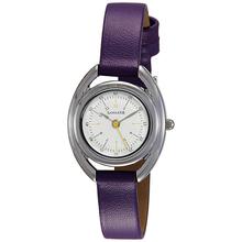 Sonata Purple Strap White Dial Analog Watch for Women - 8142YL01