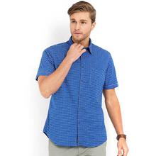 Indian Terrain Slim Fit Casual Shirt – Cobalt