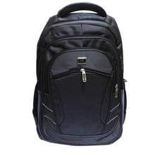 Grey Solid Multiple Pocket Laptop Backpack - Unisex