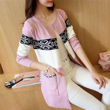 Women Cardigans Vintage Print Women Spring Autumn