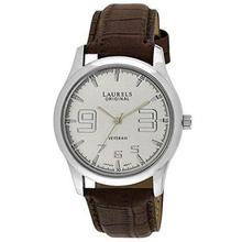 Laurels Veteran Analog Silver Dial Men's Watch - Lo-Vet-202