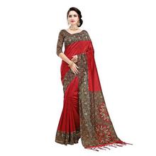 Indira Designer Women's Art Mysore Silk Saree With Blouse Piece