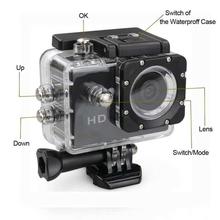 Waterproof Action HD 12MP Sports Camera (1080P)-Black