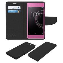 Acm Mobile Leather Flip Flap Wallet Case for Sony Xperia Xa1 Plus