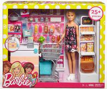 Barbie® Doll and Supermarket Playset