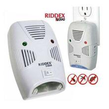 Riddex Electromagnetic Sonic Quad Pest Repelling Aid With Night Light And Side Outlet