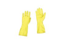 Household Rubber Gloves With Woolen Inner