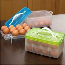 NIVERA Plastic Double Layer Egg Tray 24 Pcs Egg Storage Box Holder