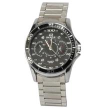Round Dial With Steel Strap Analog Watch For Men