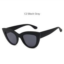 Women Cat Eye Sunglasses Brand Designer Retro Glasses HD Lens Eyewear Ladies Fashion Cateye Vintage Sun Glasses Female UV400