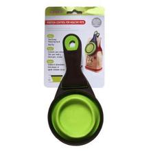Green 3 In 1 Portion Control Scoop Cup- 4/4"