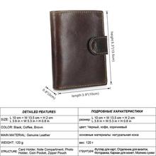 MISFITS Men Wallets Genuine Leather Brand High Quality Short