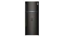 LG 491L Black Steel ​Top​ ​Freezer​ ​Refrigerator GL-B502BS