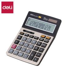 Deli 14 digits 150 Steps Check Desktop Calculator E1671C