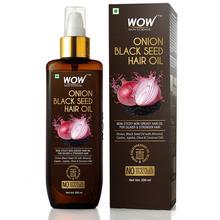 WOW Skin Science Onion Black Seed Hair Oil - Controls Hair