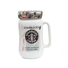 Printed Ceramic Starbucks Coffee Mug