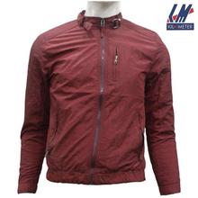 KILOMETER Maroon Solid Multi Pockets Jacket For Men - KM706