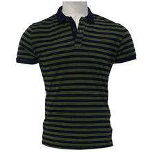 Army Green/Blue Polo T-Shirt For Men
