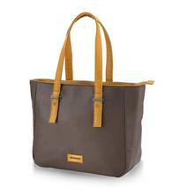 Fastrack Shoulder Bag for Women- Brown/Yellow