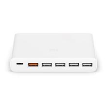 Xiaomi CDQ06ZM USB Charger 60W Fast Charge Version 6 - port Output USB - C Output Interface Support QC3.0 - White