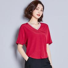 2020 summer new Korean version of solid color V-neck