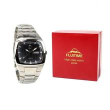 Fujitime M2912 Analog Stainless Steel White Dial Watch For Men